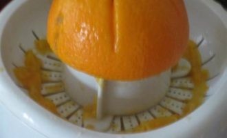 Кекс с апельсиновыми цукатами на рисовой муке