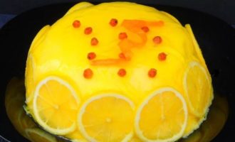 Торт-мусс "Лимонный тирамису"