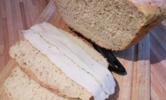 Картофельный хлеб с петрушкой