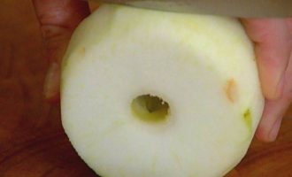Яблочные кольца в кляре