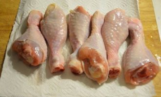 Куриные голени в пикантном соусе